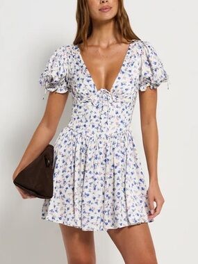 for love and lemons arya mini dress for love & lemons arya mini dress NWT Sz Small floral mushroom wonderland